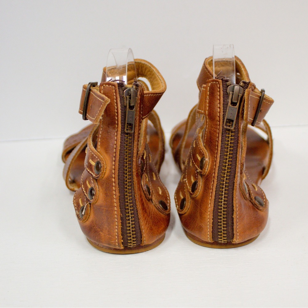 Bed Stu Artemis Leather Sandals in Tan Rustic Size 10 - Picture 7 of 12